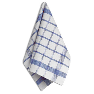 cannovaccio da cucina blu