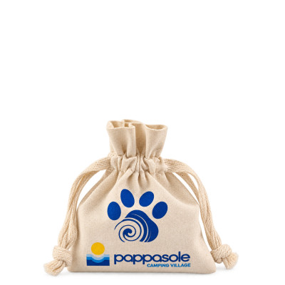 sacchetto cotone personalizzabile chiusura coulisse