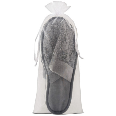 ciabatta hotel sacchetto organza