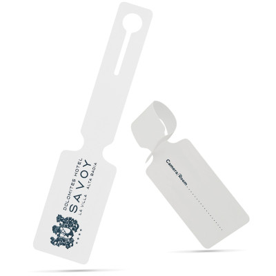 etichetta trolley personalizzata hotel