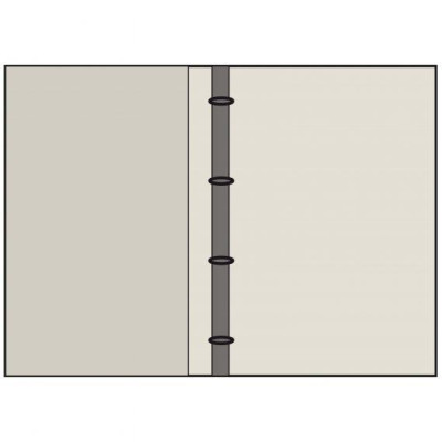 RACCOGLITORE AD ANELLI   in pvc personalizzabile