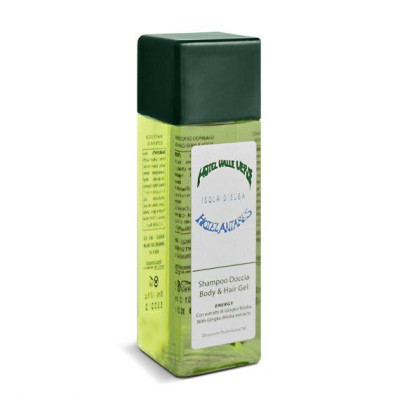 FLACONCINO 30 ml   quadrato personalizzabile logo hotel