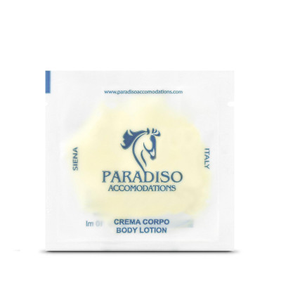 crema corpo bustina hotel