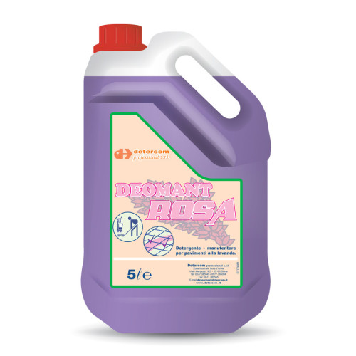 detergente pavimenti profumo lavanda detercom deomant rosa