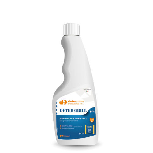 detergente rimozione incrostazioni griglie piastre