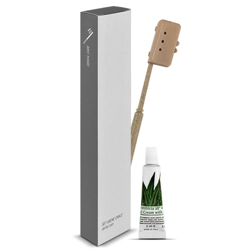 Set igiene orale neutro astuccio eco friendly