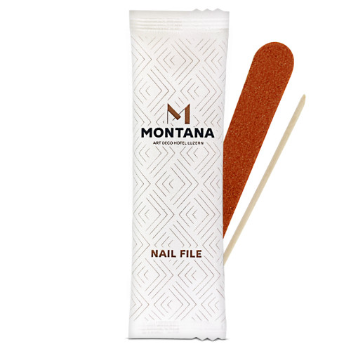 set manicure bustina biodegradabile personalizzata