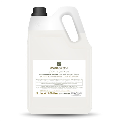 Balsamo ai fiori di bach evergreen tanica refil