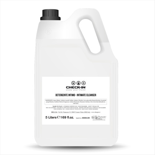 Detergente intimo tanica hotel check-in refill