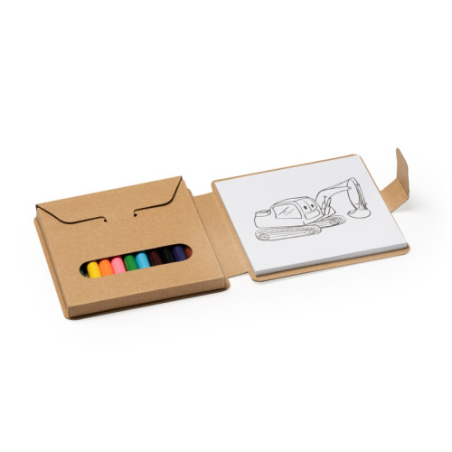 set matite album eco friendly gioco bimbi