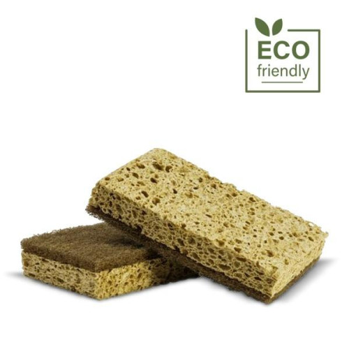 spugna abrasiva ecologica cellulosa
