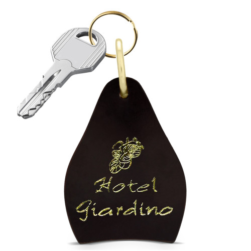 portachiavi in cuoio personalizzabile