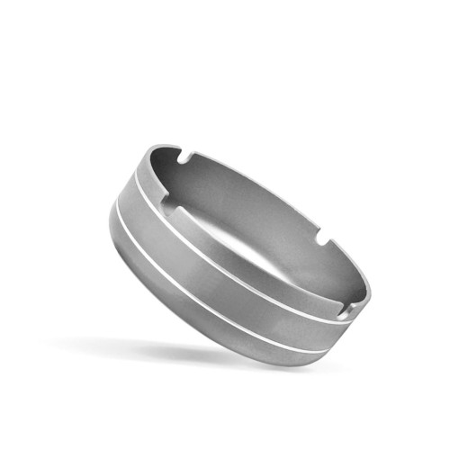 posacenere alluminio   neutro argento