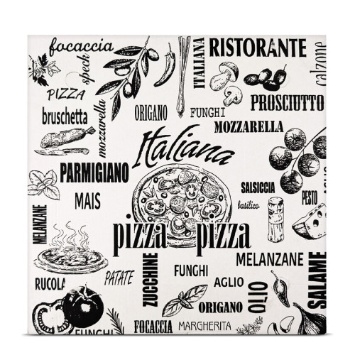 cartone pizza ristorante pizzeria