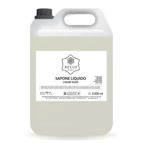 produzione tanica sapone argan reyah detercom