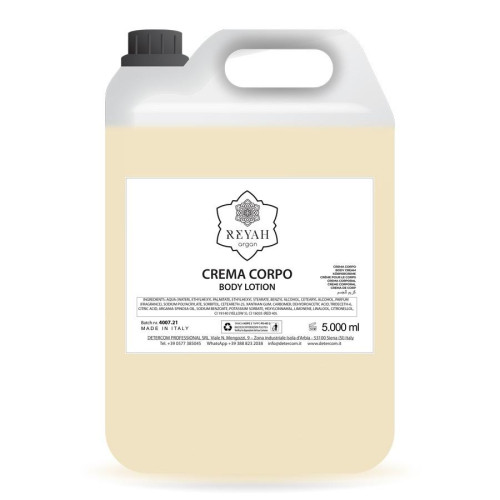 produzione tanica crema argan reyah detercom