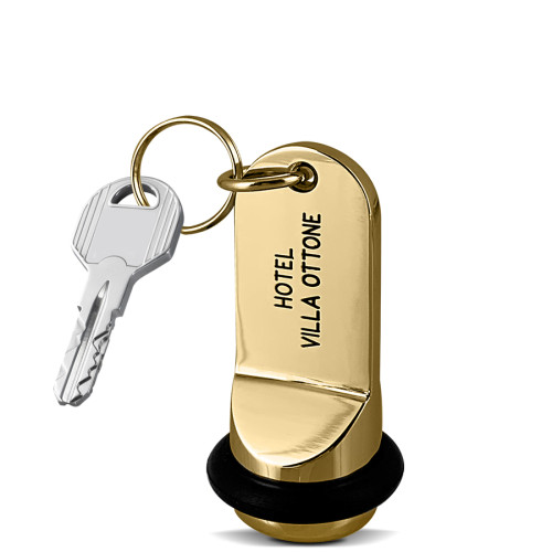portachiavi personalizzabile ottone lusso grande