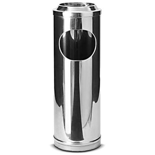 posacenere gettacarte   inox lucido