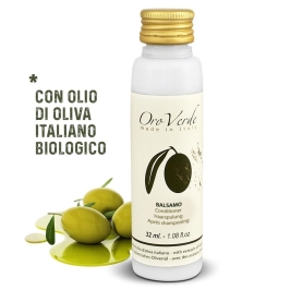 balsamo capelli flacone olio d'oliva