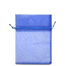 sacchetto organza blu linea cortesia starter kit