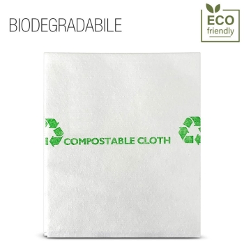 panno biodegradabile compostabile multiuso pulizia