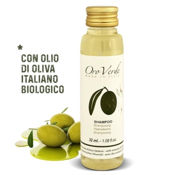 Shampoo monodose olio d'oliva