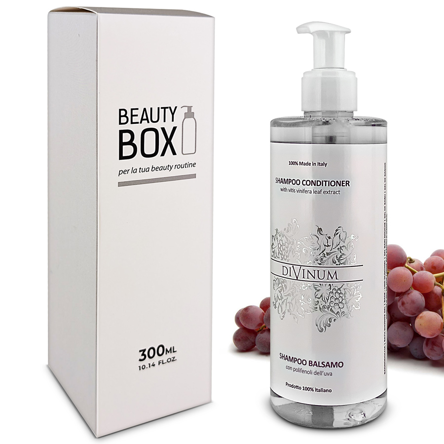 beauty box dispenser shampoo balsamo uva wine hotel 