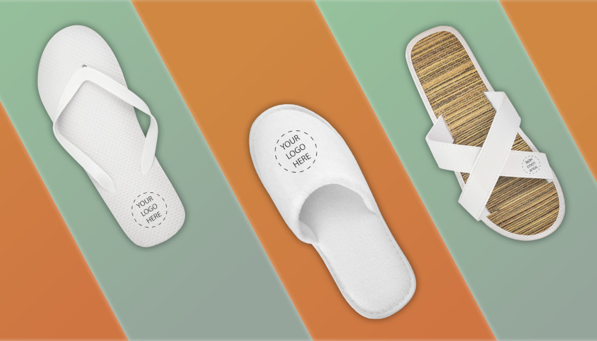 Ciabatte personalizzate per hotel, piscina e wellness