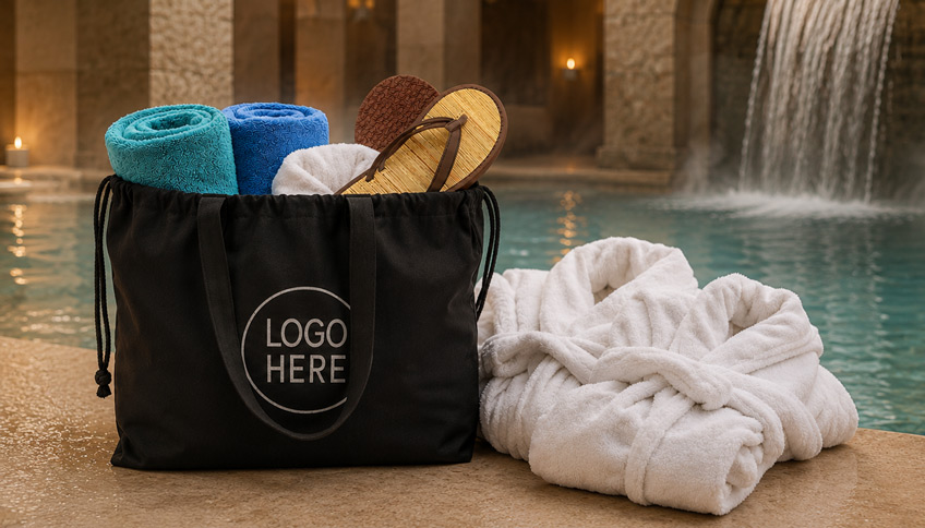 Borse spa e piscina personalizzabili