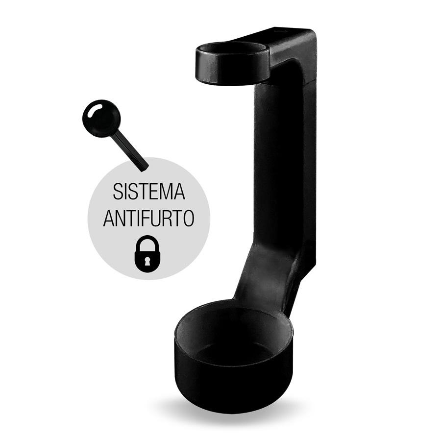 supporto dispenser bagnodoccia hotel