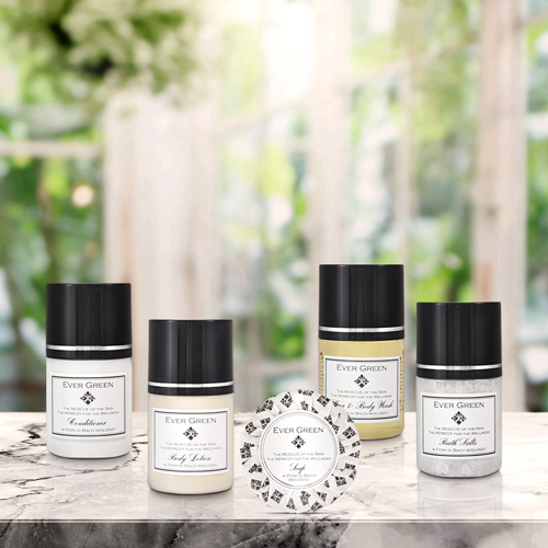 set cortesia elegante ai fiori di bach
