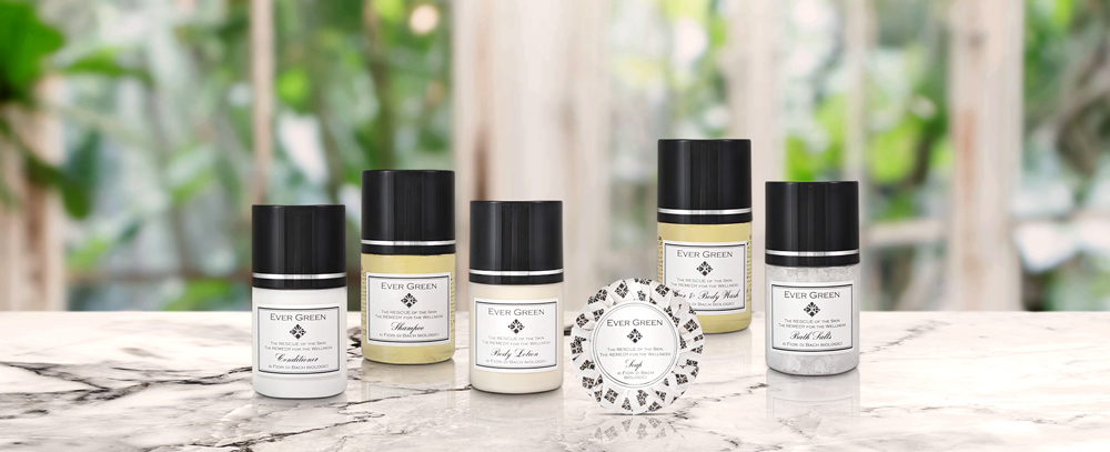 set cortesia elegante ai fiori di bach