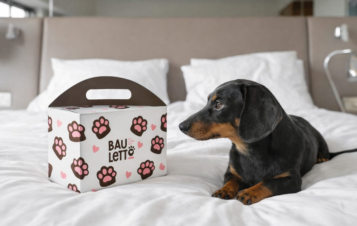 Set cortesia per cani per strutture pet-friendly