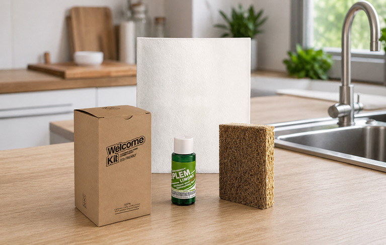 Welcome kit hotel - Set cortesia eco-friendly Detercom