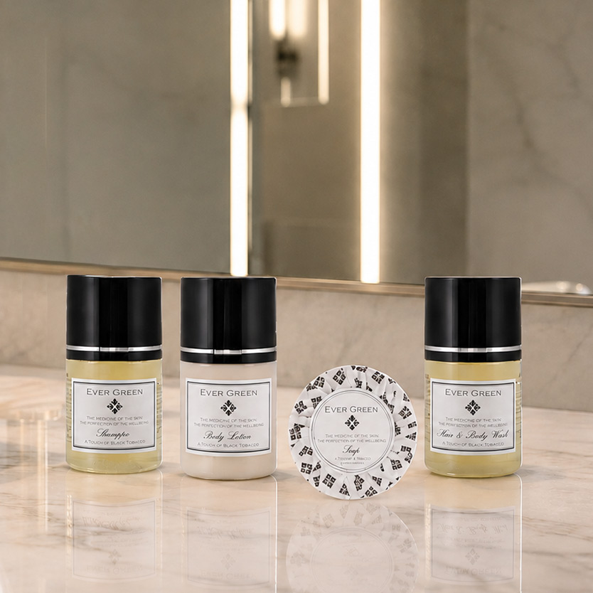 set cortesia elegante ai fiori di bach